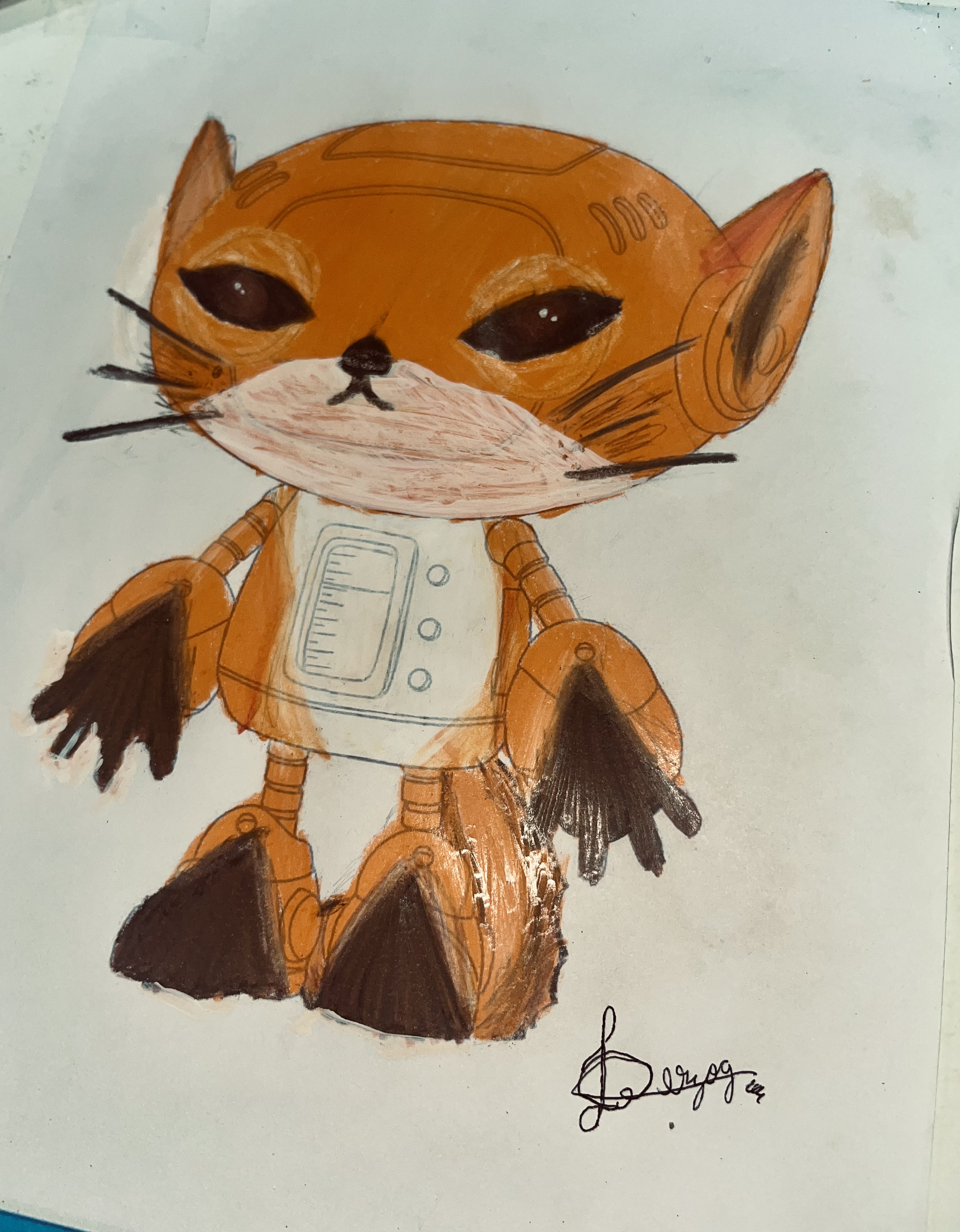 Skin Fox Bot por Luísa